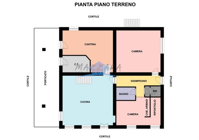 planimetria piano terreno